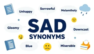sad synonyms