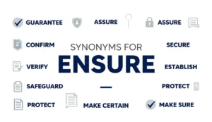 synonyms for ensure