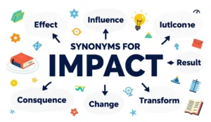 synonyms for impact