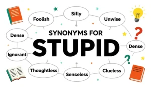 synonyms for stupid