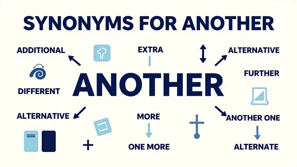 synonyms for another