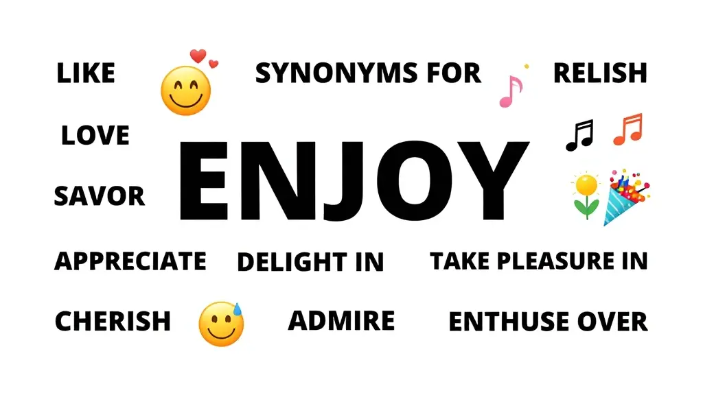 synonyms for enjoy