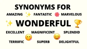 synonyms for wonderful
